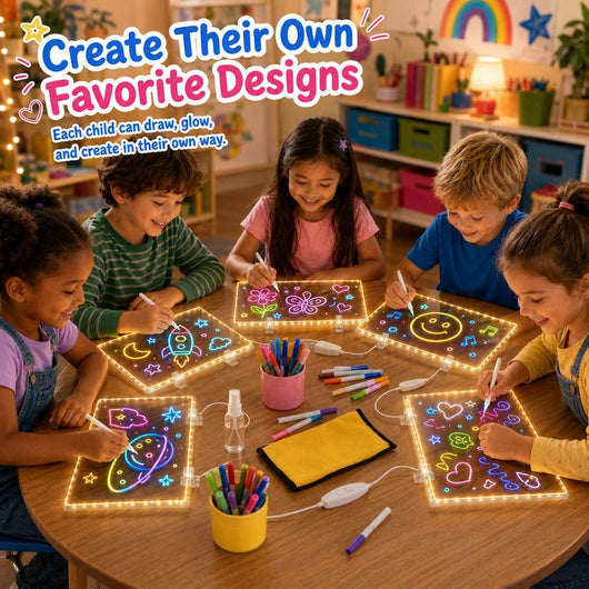 Magic LED Drawing Board for Children