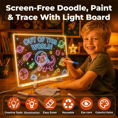 Magic LED Drawing Board for Children