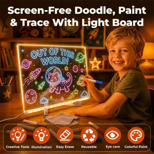 Magic LED Drawing Board for Children