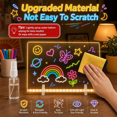 Magic LED Drawing Board for Children