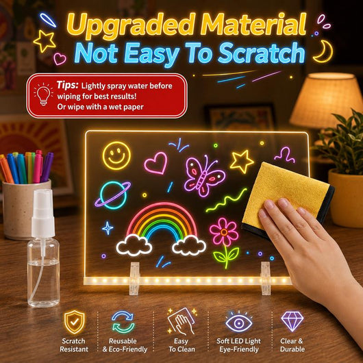 Magic LED Drawing Board for Children