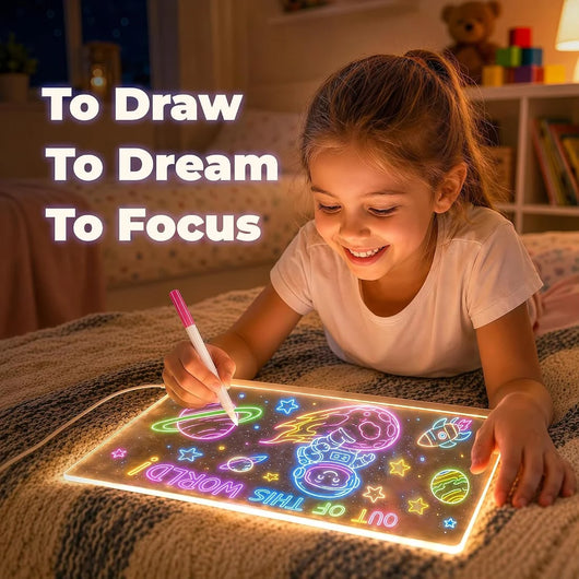 Magic LED Drawing Board for Children